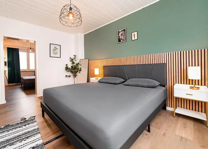 Smart Home - Bochum - Perfect For 6 Guests! Central - Netflix - Free Parking Zone